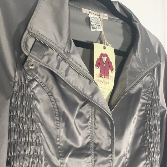 NWT MürMür Gray Fitted Fashion Jacket - Picture 3 of 8